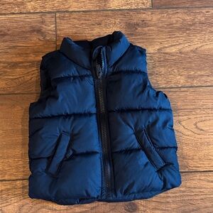 Old Navy Boys Navy Blue Puffer Vest